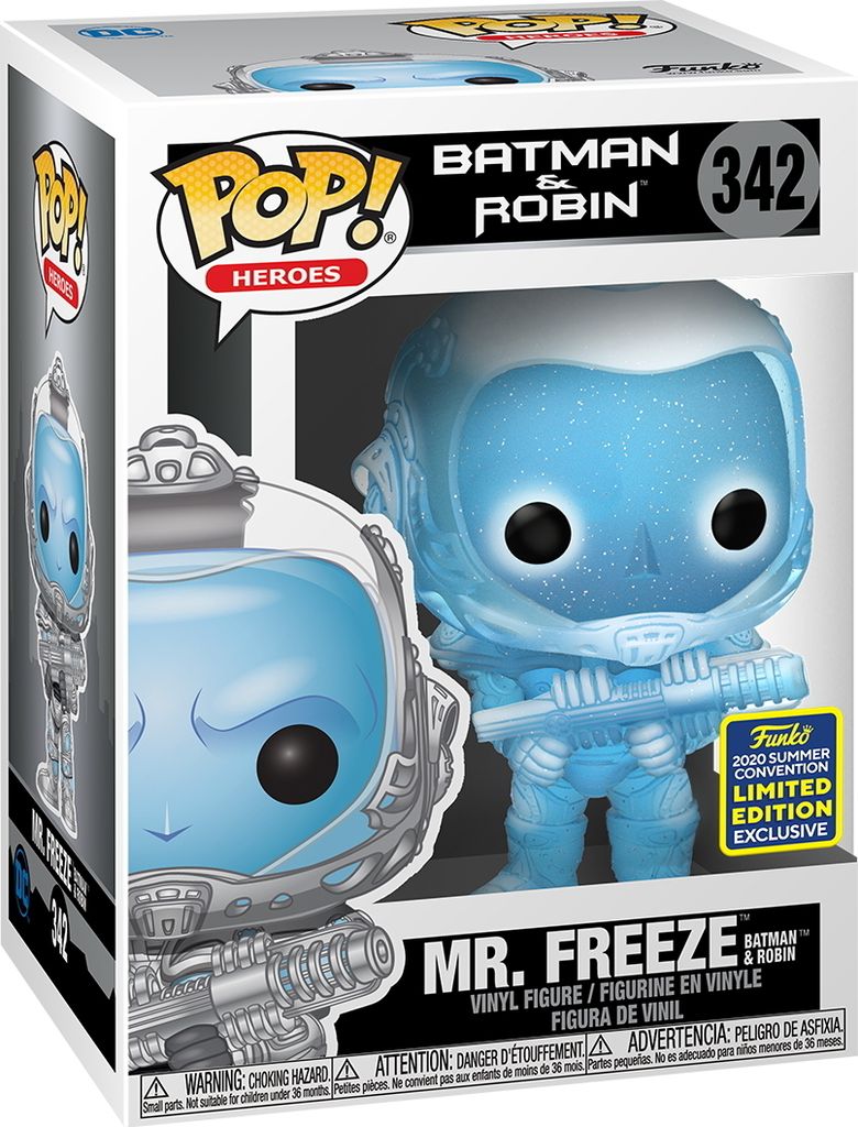 Batman & Robin - Mr Freeze 342 2020 Summer Convention Limited Edition Exclusive - Funko Pop! - Vinyl Figur