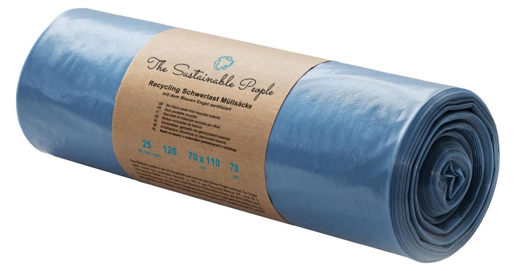 TSP Schwerlast Müllsäcke 120 L – aus mind. 90% Produktbild 