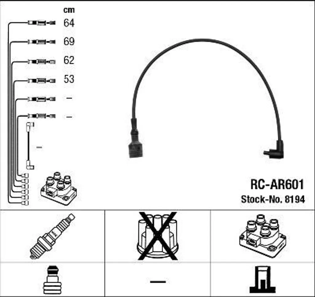 Cavi Accensione Racing in Silicone 8mm - Massima Scintilla e Potenza - 2