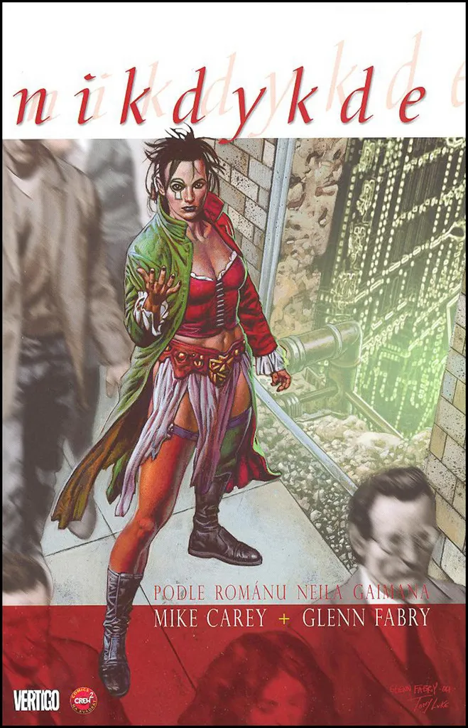 BD CREW Nikdykde de Neil Gaiman et Mike Carey, Édition Reliée 224 p.