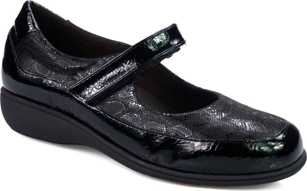 Doctor Cutillas 53583 Ballerinas mit Gürtel, Damen, schwarz, Größe 1: 42