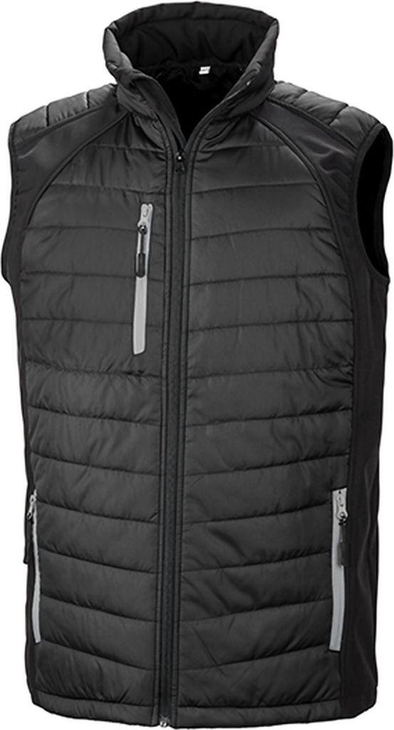 Result Core Baumwolle Classics-30.238X Hybrid Gilet Compass Produktbild 