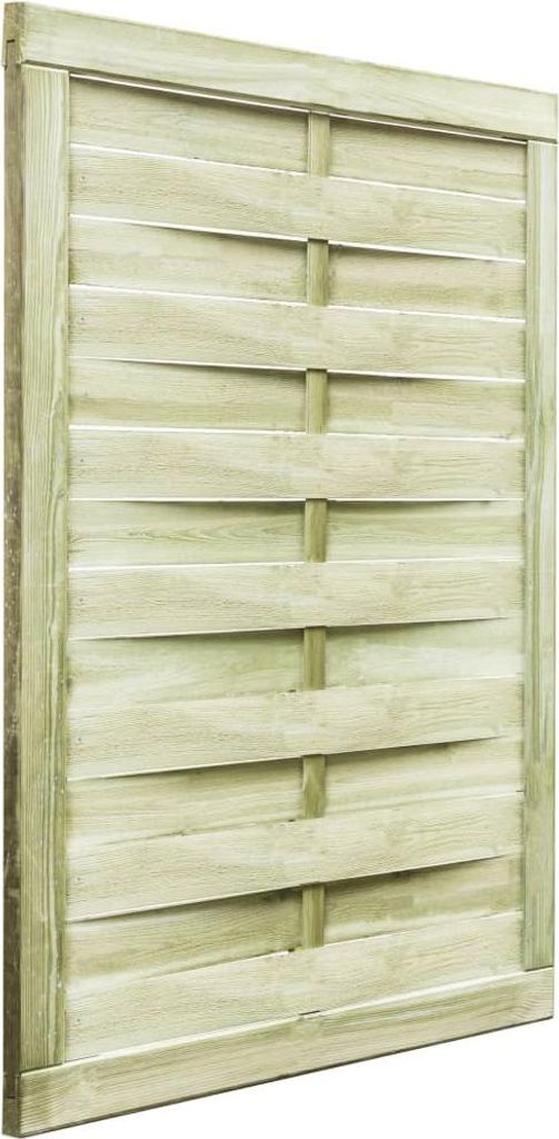 vidaXL Gartentor Imprägniertes Kiefernholz 100x125 cm Grün