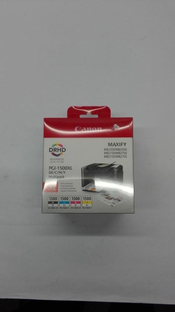 Canon PGI-1500XL Druckerpatrone Multipack schwarz, gelb, Produktbild 