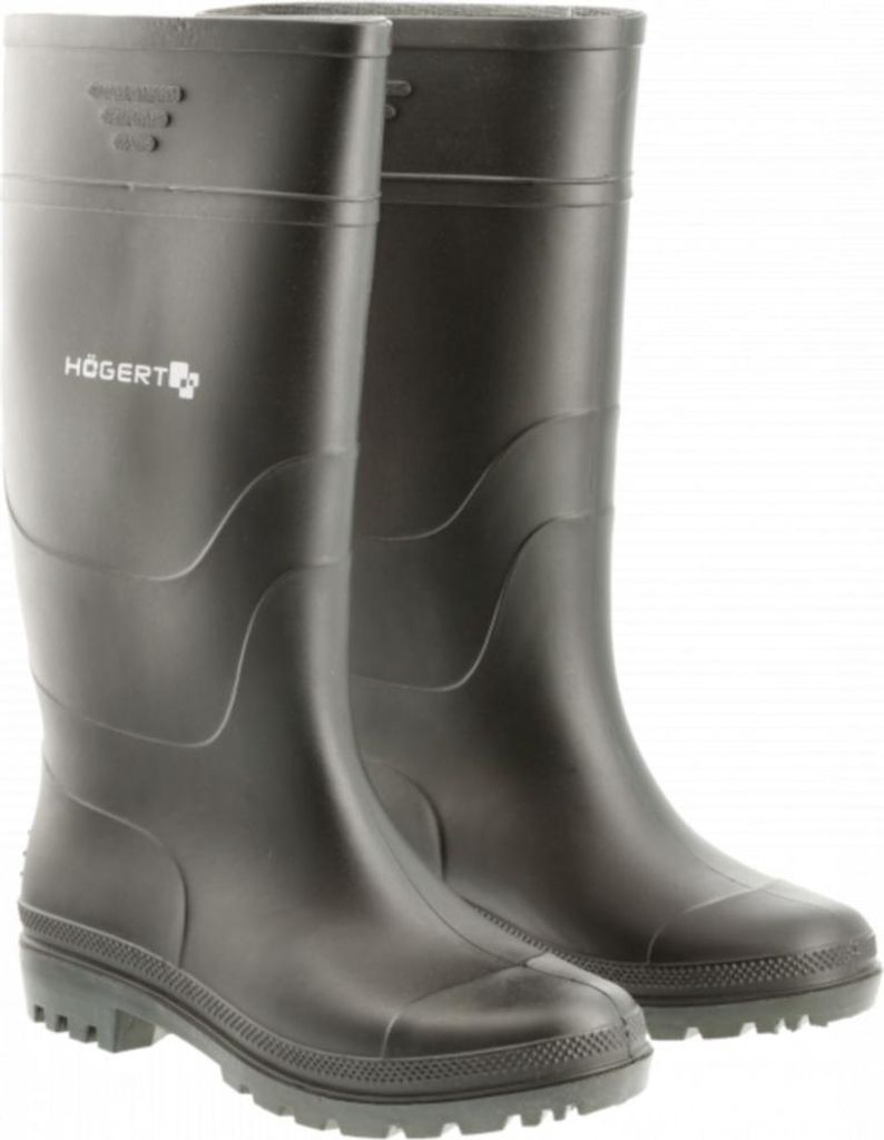 Högert Technik - Arbeitsgummistiefel PVC schwarz OB SRA Produktbild 