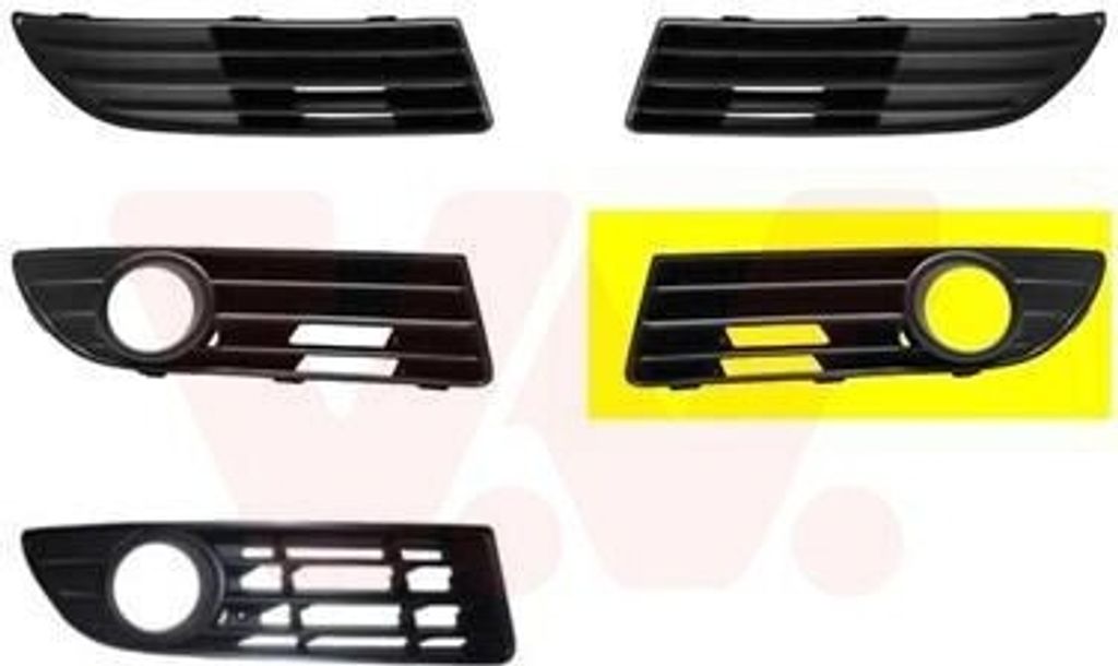 Grille Grille d'aération Phares antibrouillard gauche Polo Image du produit 