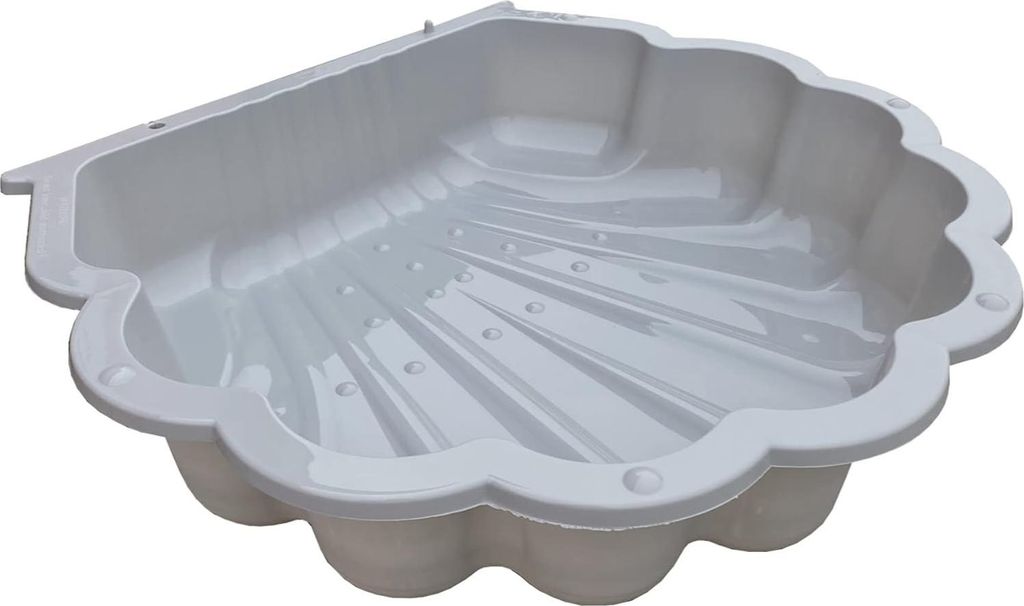 Bac à sable en plastique Shell 1 - Gris Image du produit 