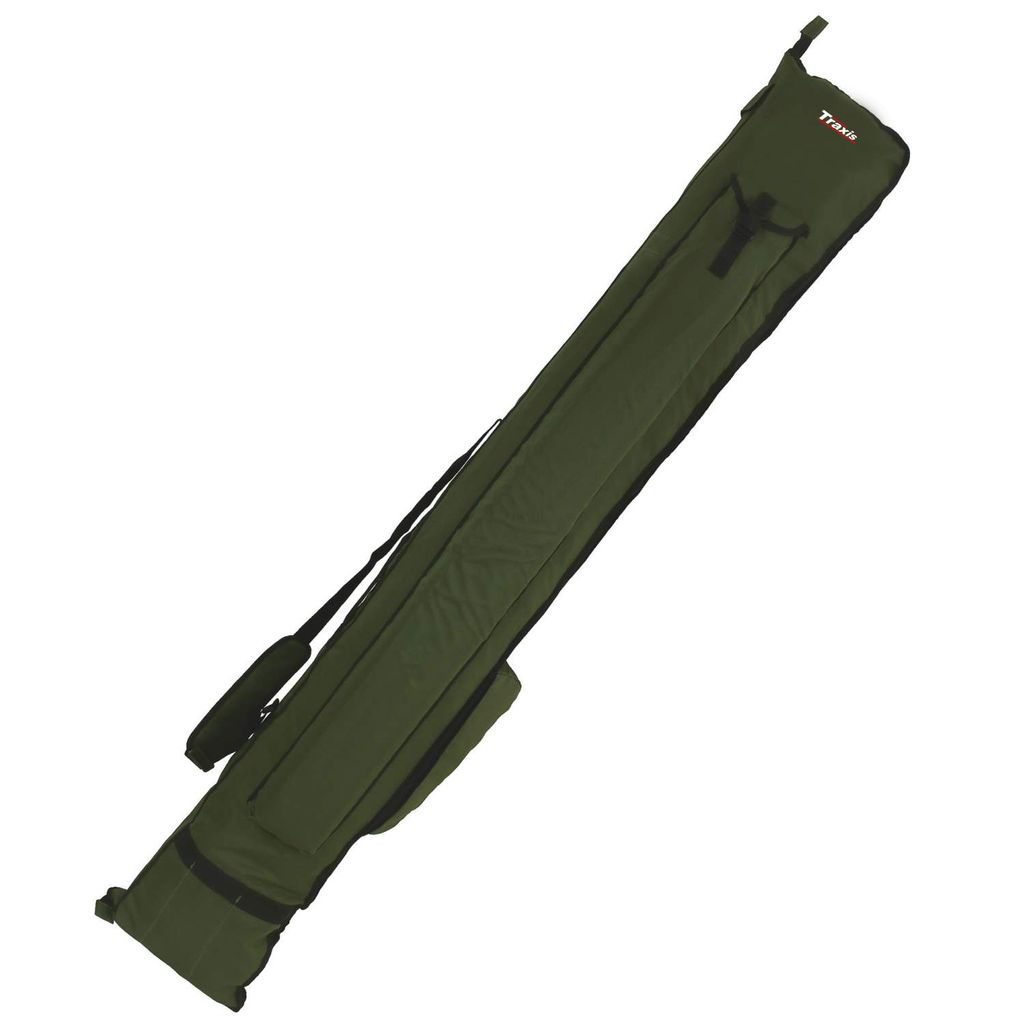 Traxis - Basic Carp Holdall - Futteral - 3 Ruten - 1,90m - Grün - Karpfen