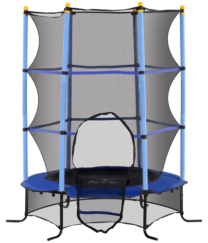 Detská trampolína HOMCOM Ø163 cm, trampolína pre deti od 3 Obrázok produktu 