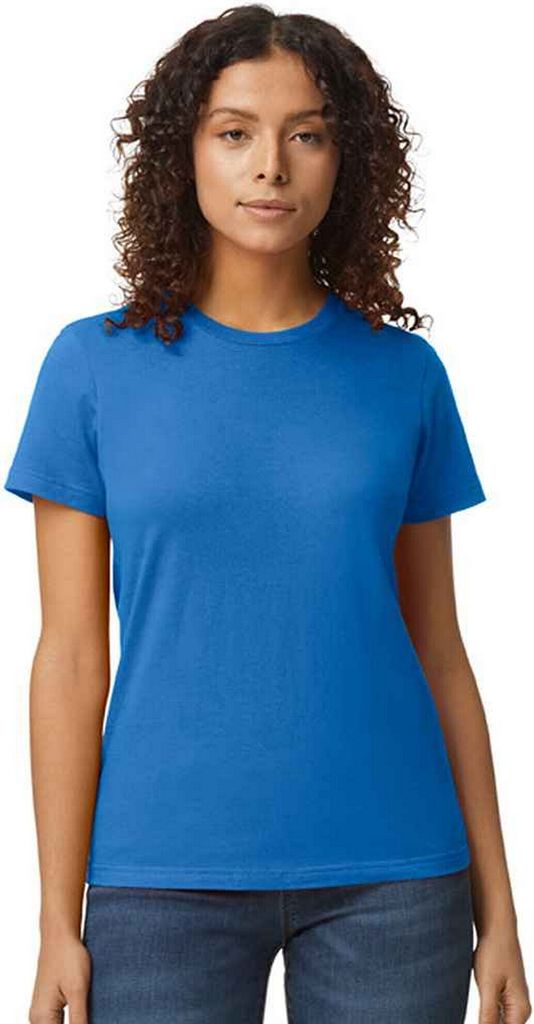 Gildan - T-Shirt Mittelschwer für Damen PC5259 (XXL) (Königsblau)