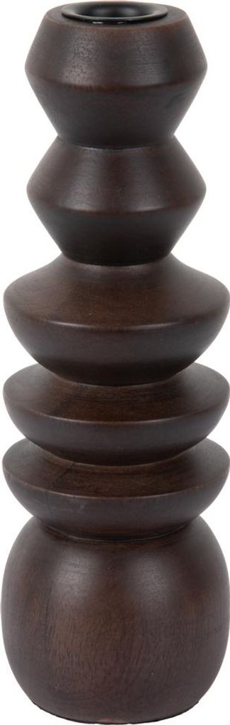 Present Time – Formado Großer Kerzenständer – Dunkles Holz