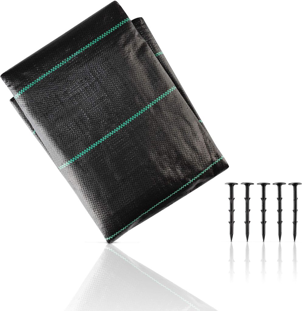 CoverUp! Unkrautgewebe 2m x 5m = 10m² – Gartenvlies Produktbild 