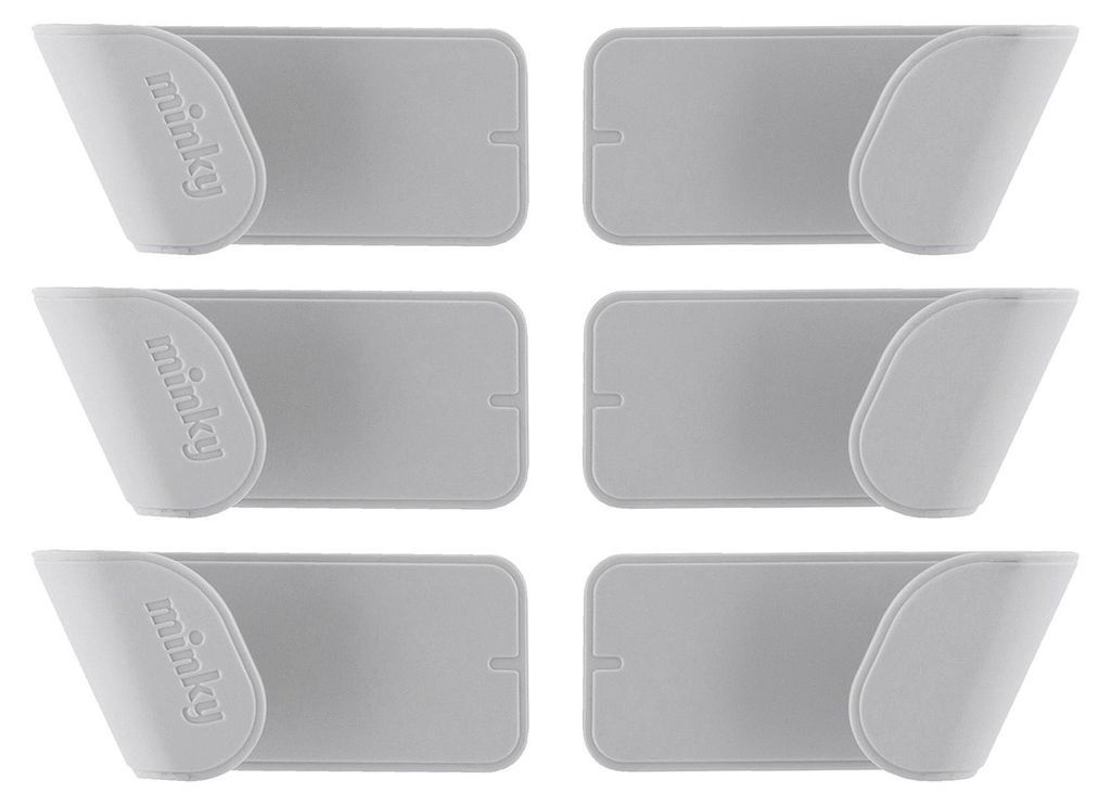 MINKY Topfdeckelhalter grau 3er Set Produktbild 
