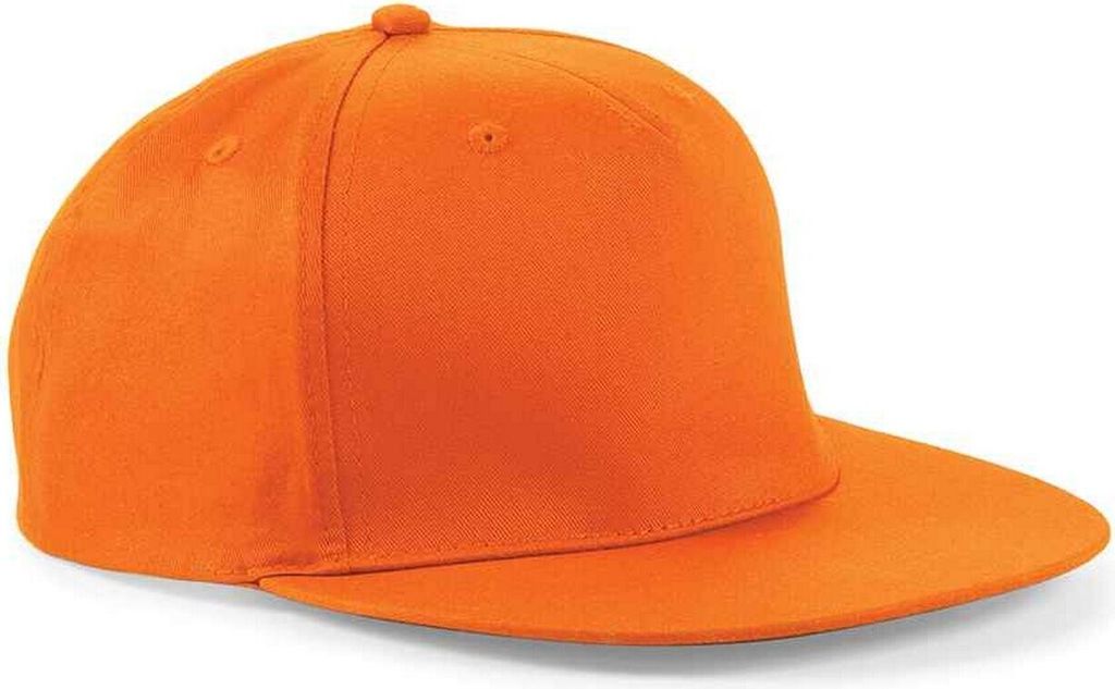 Beechfield Uni Erwachsene Snapback Baseballkappe PC4130 (Einheitsgröße) (Orange)