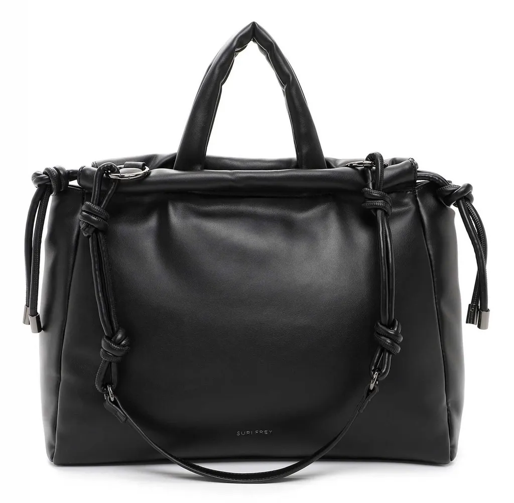 SURI FREY Glory Borsa Shopper Nera - Eleganza Funzionale Vegana