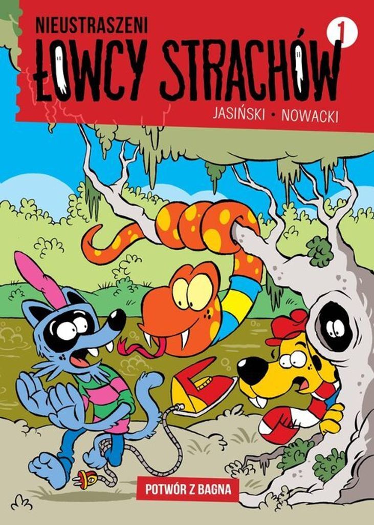 Nieustraszeni Łowcy Strachów 1 Potwór z bagna (Buch auf Polnisch)