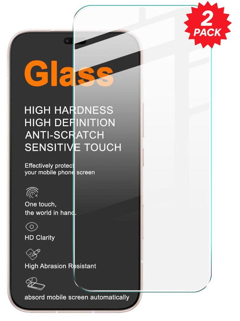 2x Schutzglas Displayschutz für Xiaomi Redmi Note 17 5G / Produktbild 