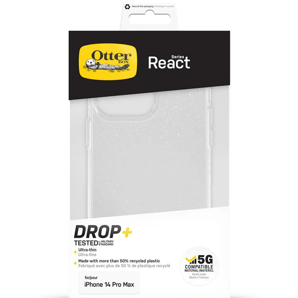Coque Antichoc iPhone 14 Pro Max OtterBox React Stardust Ultra Résistante - 3