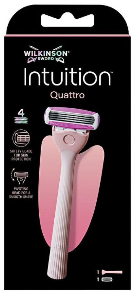 Intuition Quattro Razor + Nachfü llpack 1 Stü ck