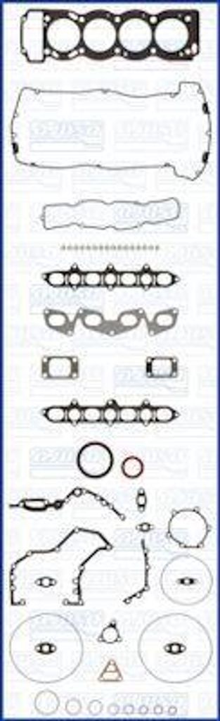 AJUSA 50107100 Motor-Dichtungsvollsatz Dichtsatz für SAAB 900 I Combi Coupe 9000 Schrägheck 900 I Cabriolet 900 I (AC4, AM4) 9000