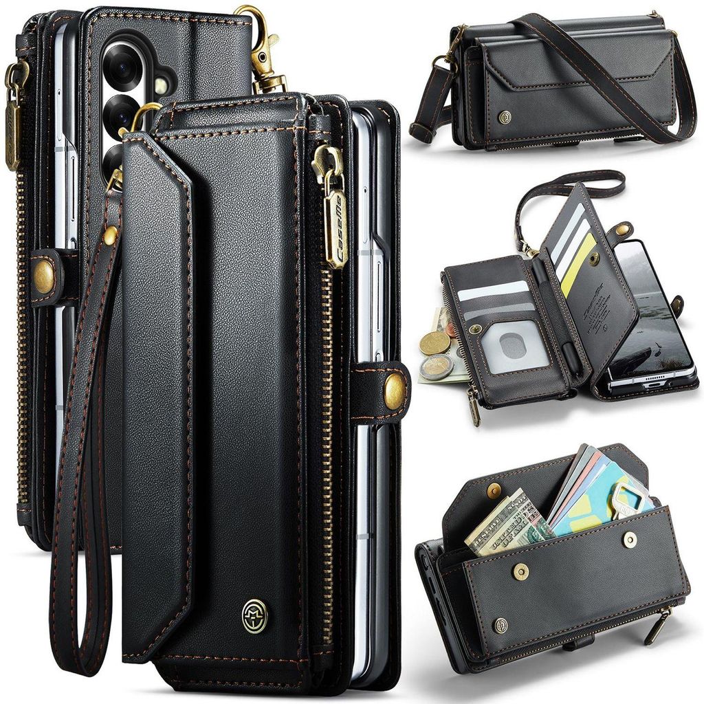 Für Samsung Galaxy Z Fold7 5G CaseMe C36 Kunstleder Produktbild 
