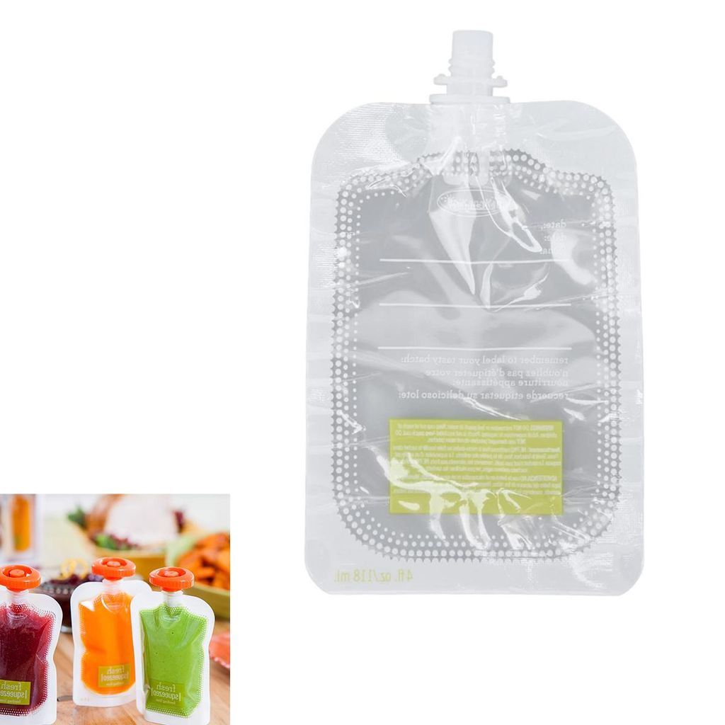 Lebensmittelbeutel-Set, 50 Kunststoffbeutel (118 ml), zum Produktbild 
