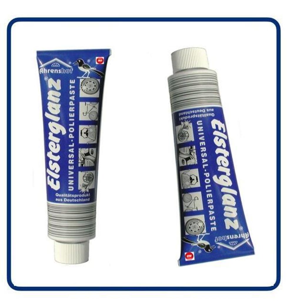 2 x 150ml Elsterglanz Universal Polierpaste XXL Tube Produktbild 