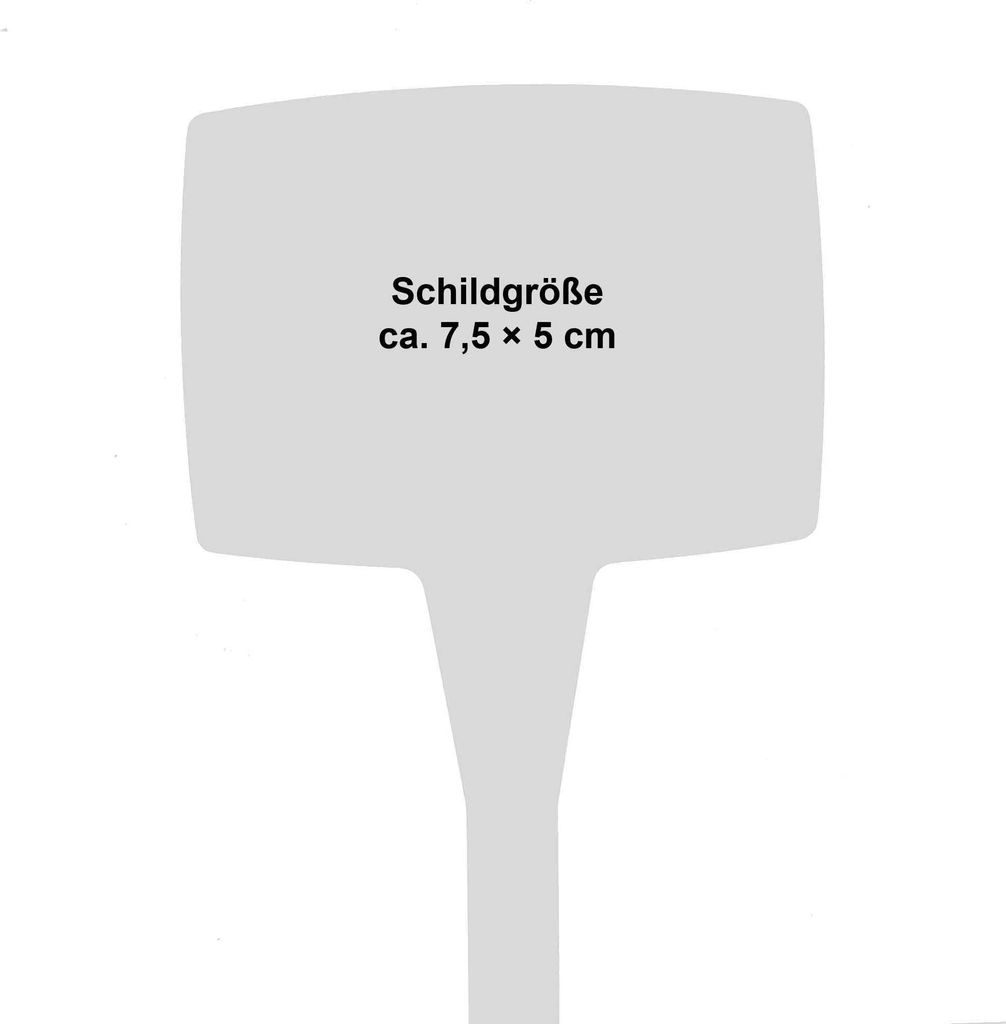 18 Pflanzenschilder 30cm Stecker Preisschildhalter Etikettenhalter Kunststoff