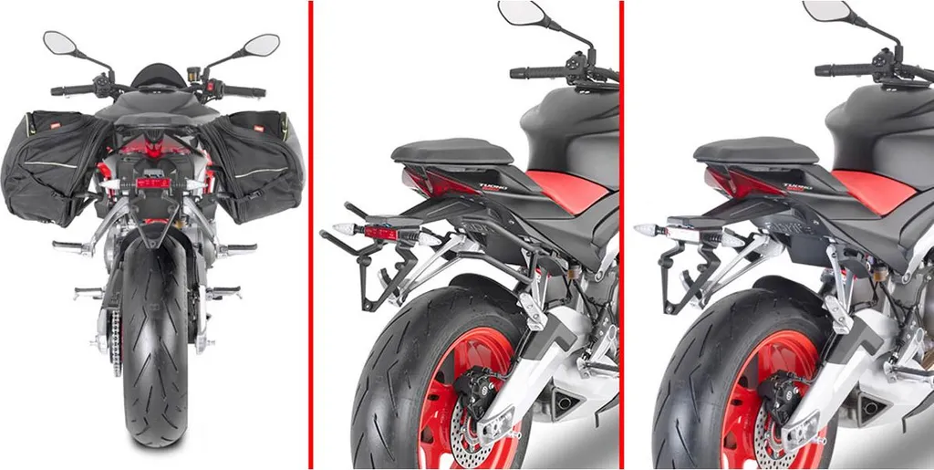 GIVI TR6709 Remove-X: Telaietti Minimalisti per Aprilia RS e Tuono 660