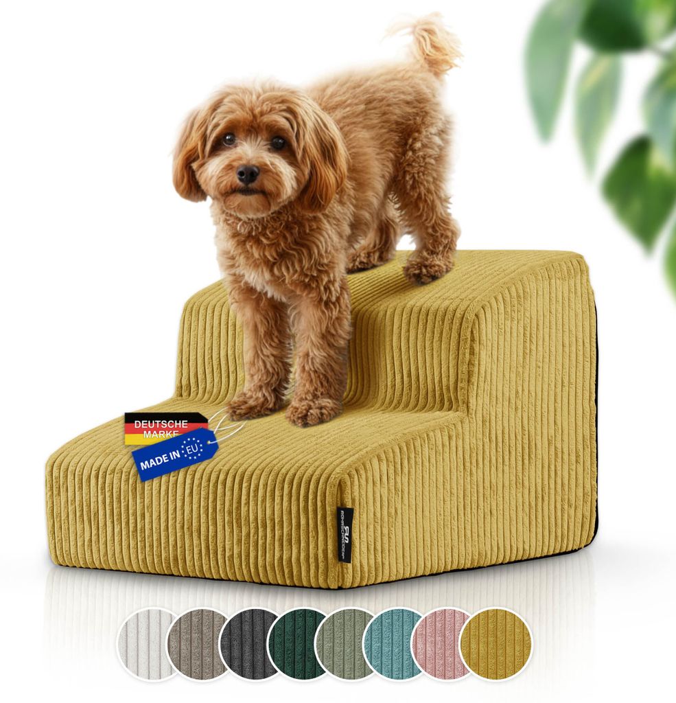Escalier pour chiens de petite taille avec coupe-tube | Image du produit 