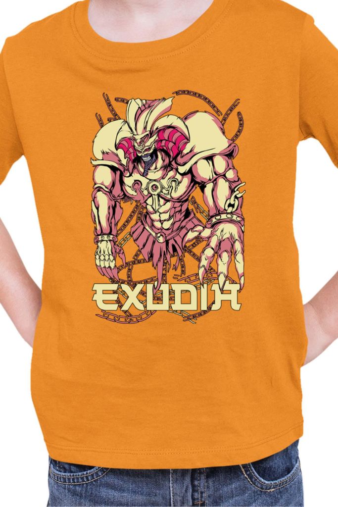 Kinder T-Shirt Japan Manga Anime Comics Yu Gi 028, / Orange