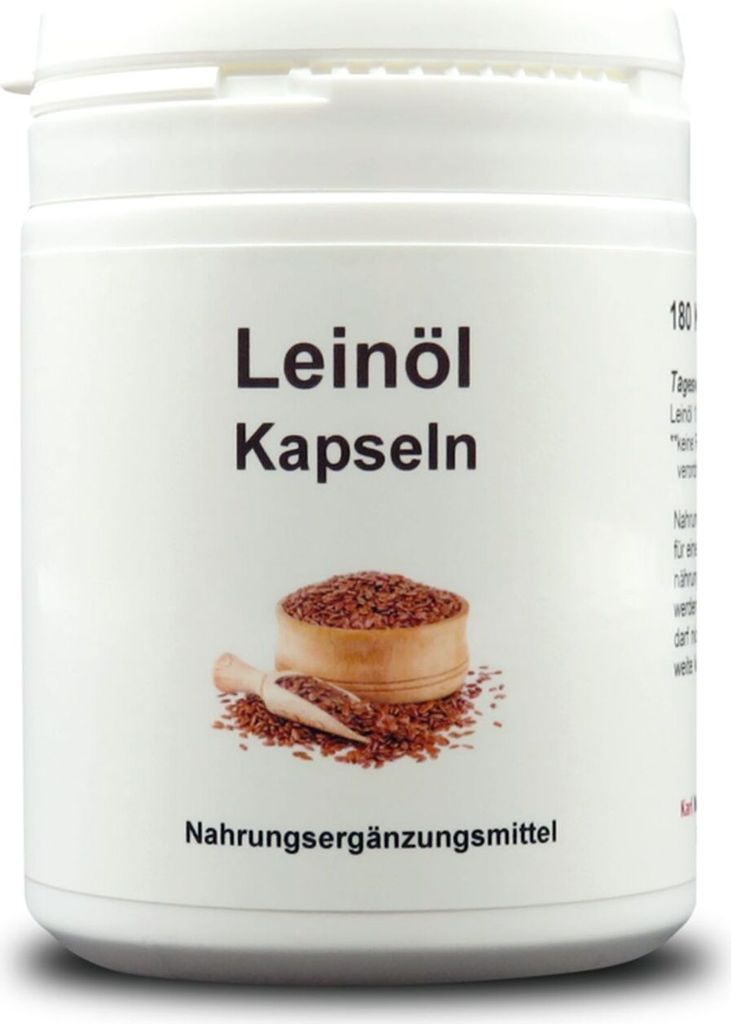 Karl Minck Leinöl – 180 Kapseln