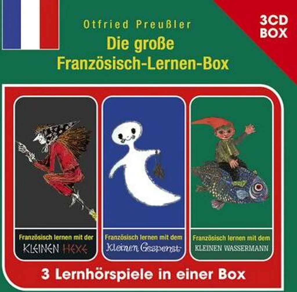 Méthode de français complète coffret 3 CD audio pour débutants Hspbox