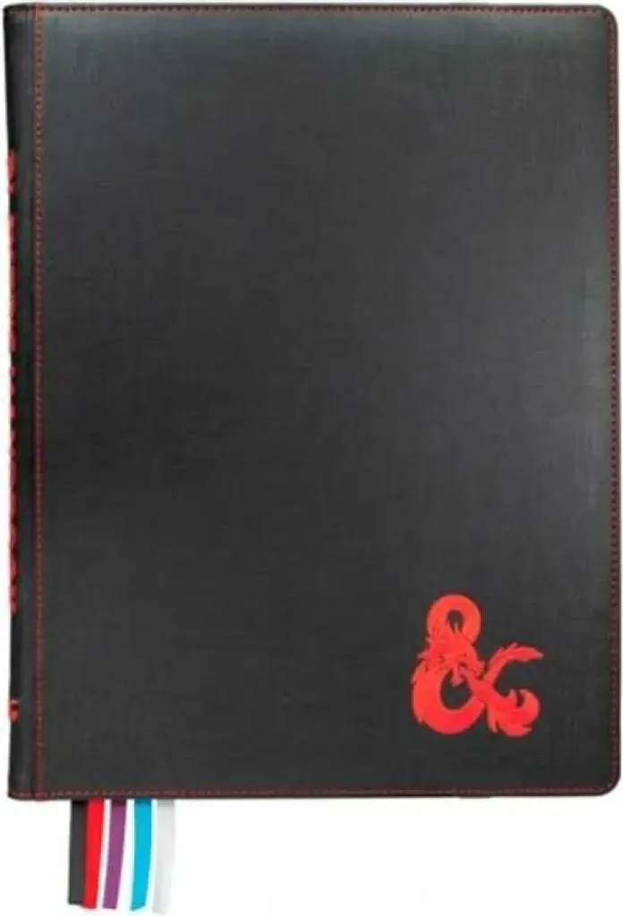 Carnet Dungeons & Dragons Premium A5 Ultra Pro Gris Finition Cuir Luxe
