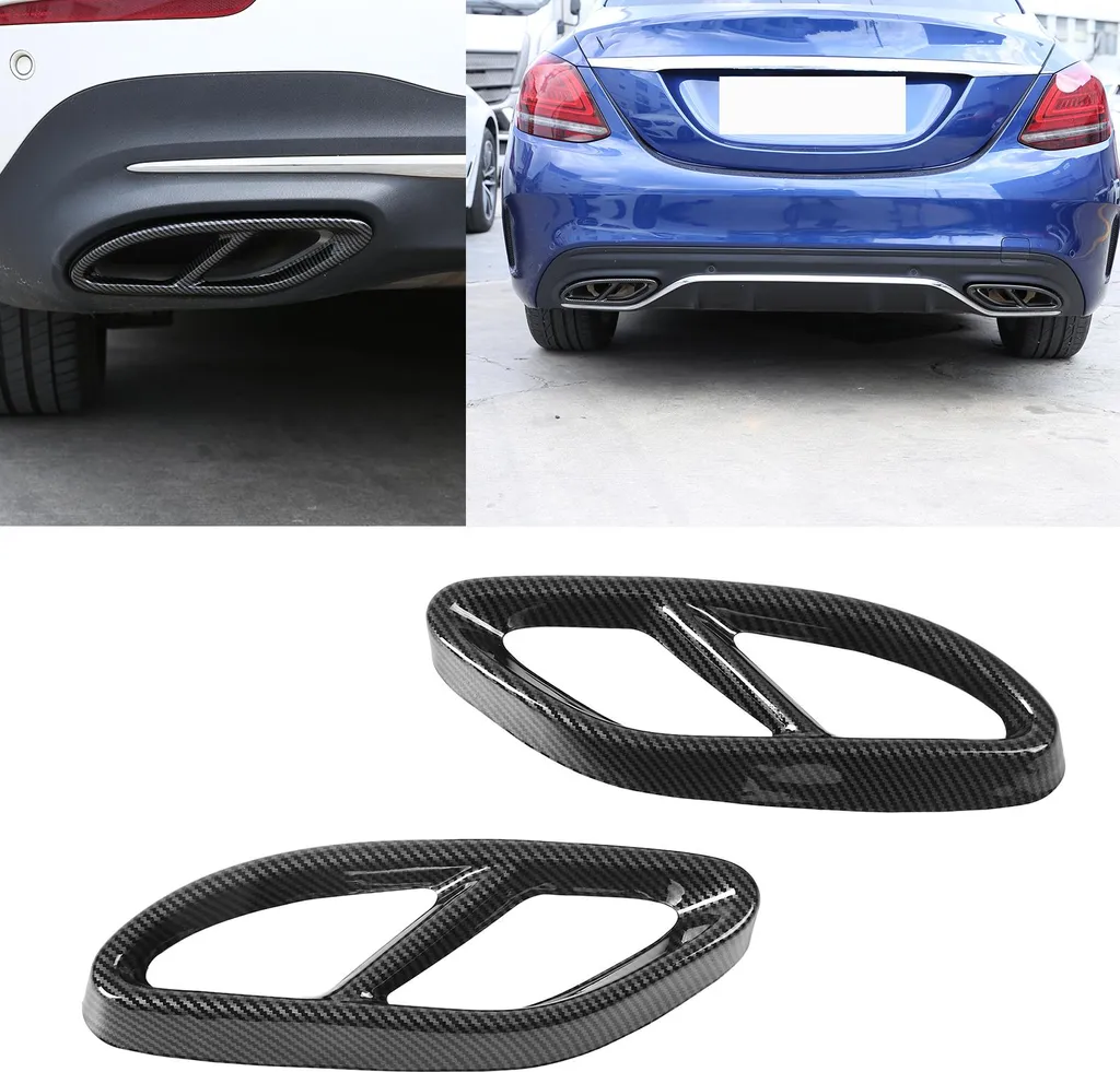 Embouts d'Échappement en Inox pour Mercedes Benz Classe E W213 2014