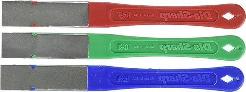 Mini-Hone-Kit für Sägen - Dia-Sharp grün, Holz