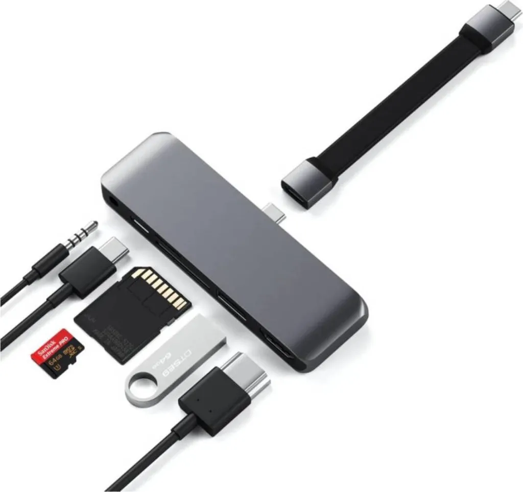 Adaptateur Hub USB-C Multiport pour iPad avec Sortie Vidéo HDMI 4K HDR - 3