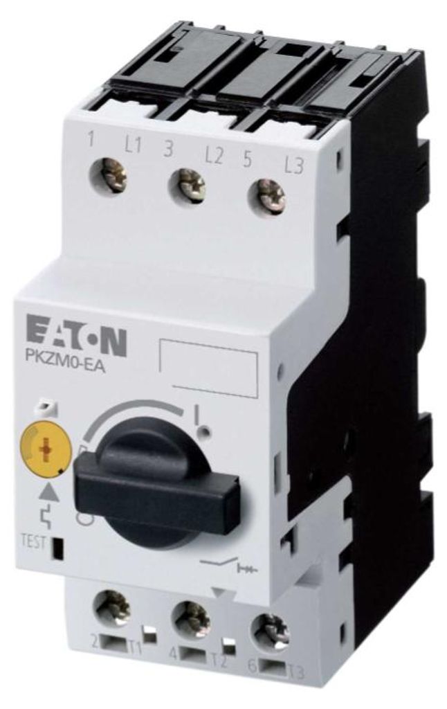 Motorový ochranný jistič 3P 0,55kW 1-1,6A PKZM0-1,6 Eaton Obrázek produktu 