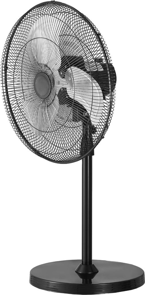 SucceBuy 570mm Standventilator mit 3 Geschwindigkeiten, höhenverstellbar 110,5-138cm