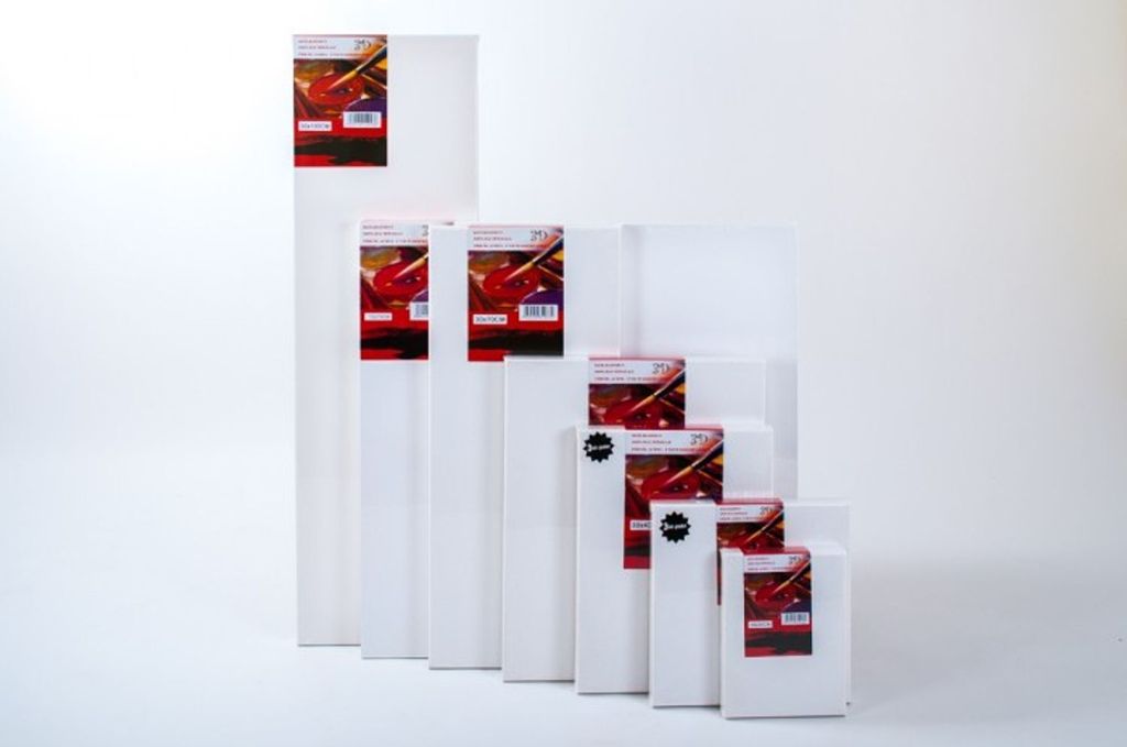 5er Set 3D Keilrahmen verschiedene Größen, Größe:30x40cm