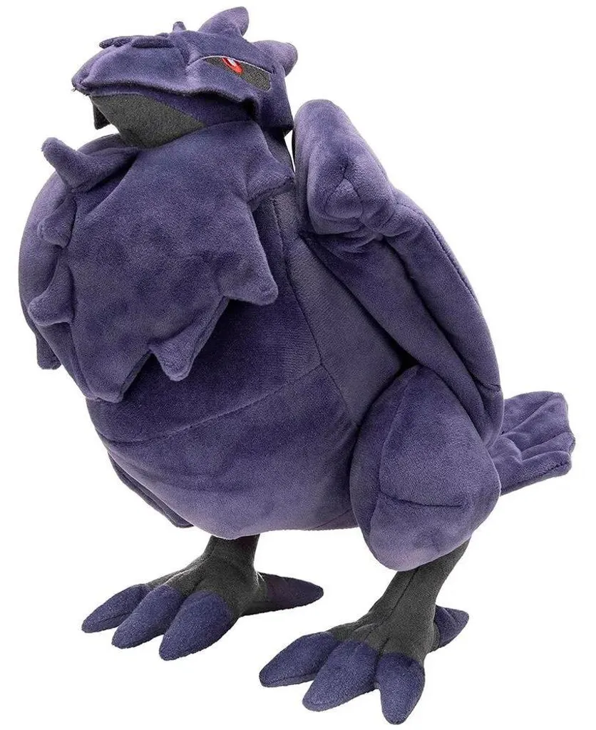 Peluche Pokémon Corviknight 30cm Jazwares - Figurine Souple Officielle