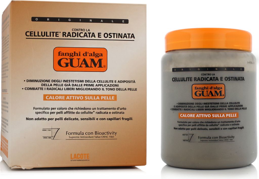 GUAM Seaweed Mud Wraps Stubborn Deeply Rooted Cellulite Produktbild 