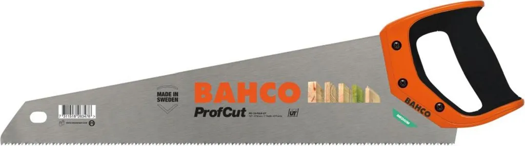 Sega Manuale BAHCO ProfCut 475 mm 7 TPI PC-19-FILE-U7 Riaffilabile