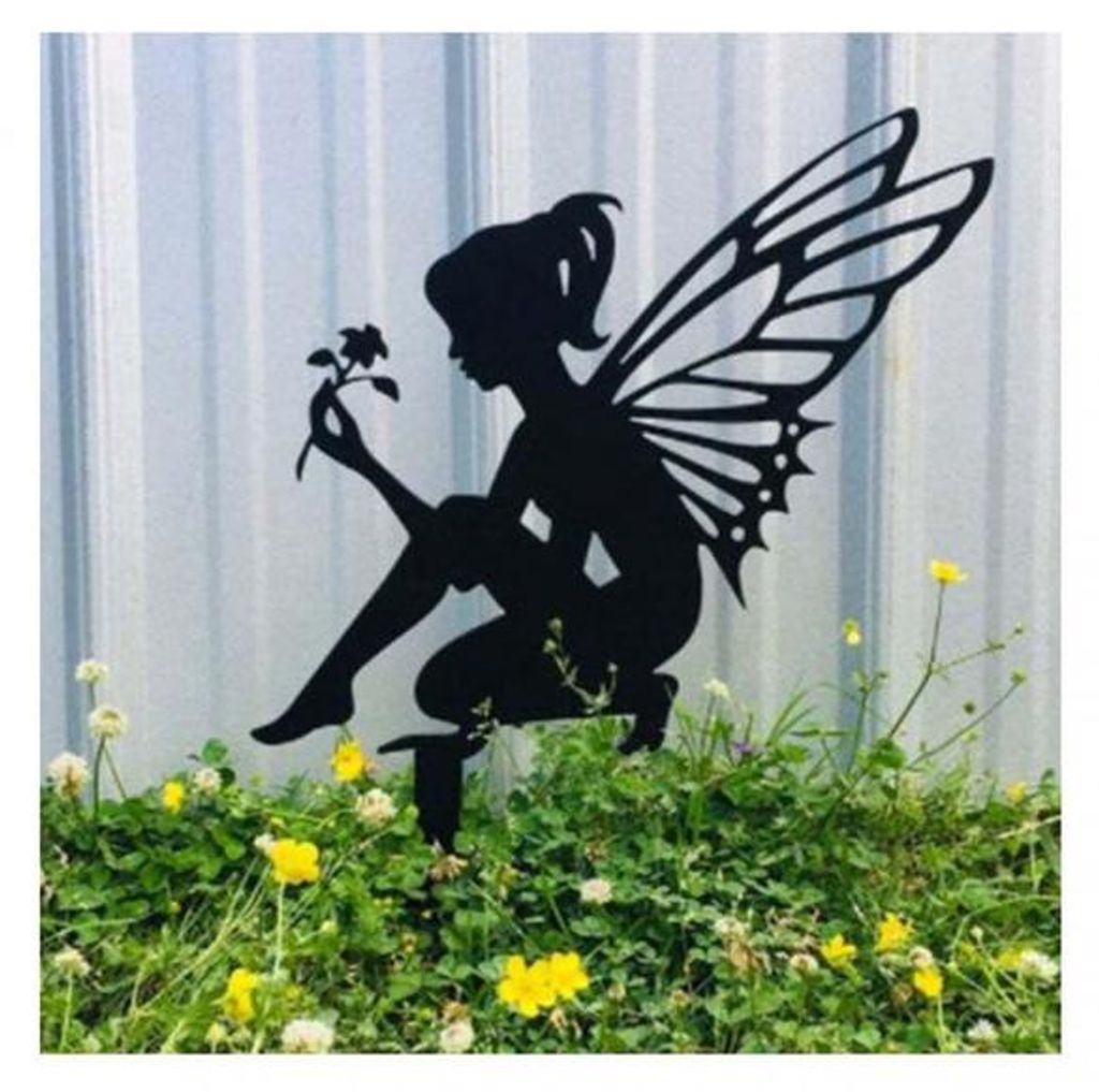 Metall Crafts Fairy Tale Garden Pendants Indoor Garden Decorations und Outdoor Decorations Funny Statues und Hot Garden Sculptures 1 Stück (Style ...