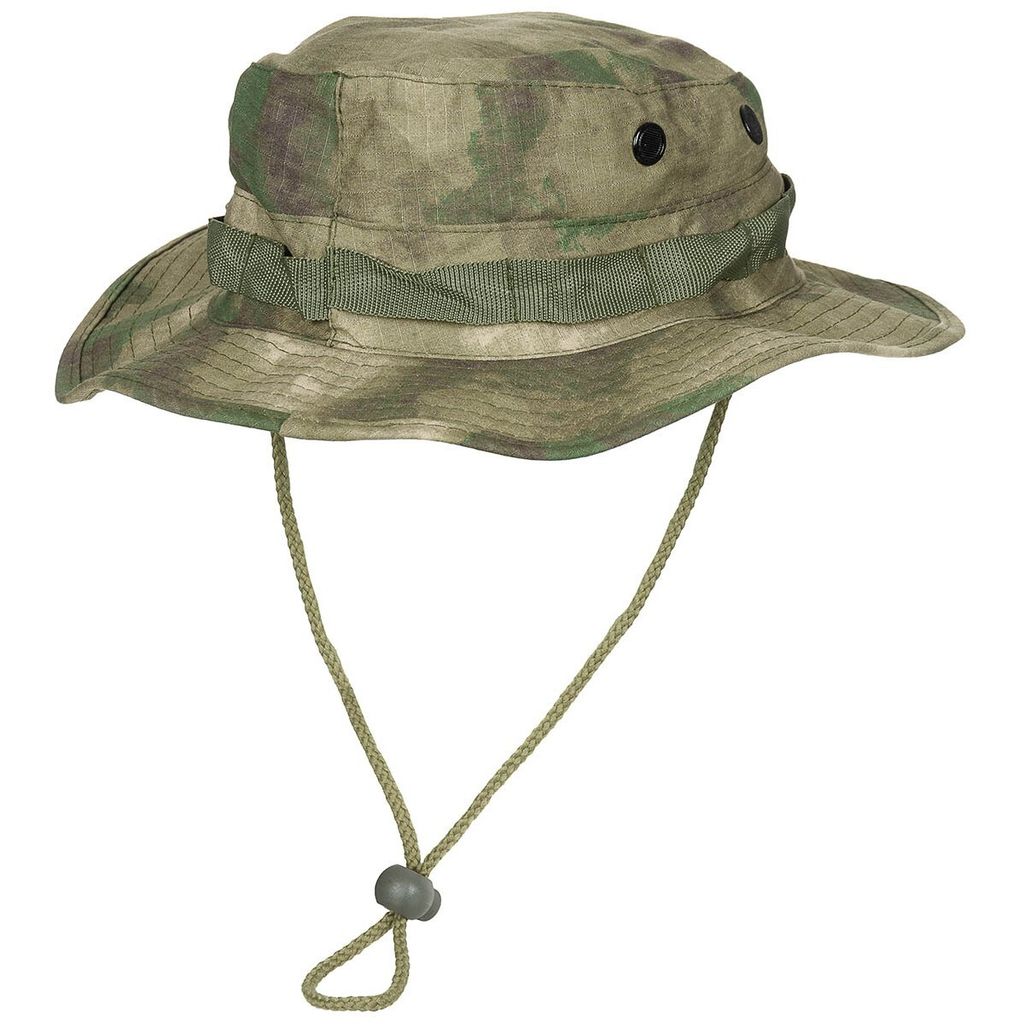 US GI Buschhut, mit Kinnband,  GI Boonie, R/S, HDT-camo FG Produktbild 