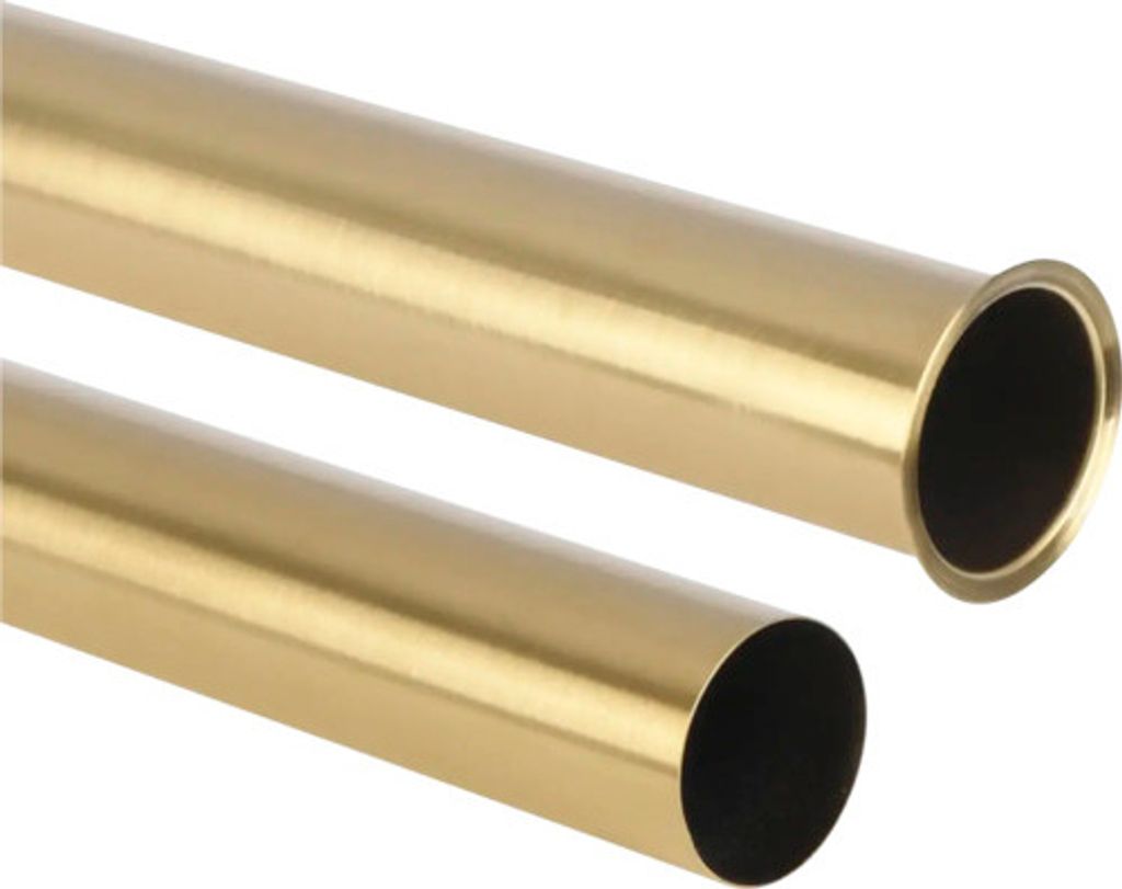 Differnz Tauchrohr Ø32 mm x 295 mm gold matt 30.414.86 Produktbild 