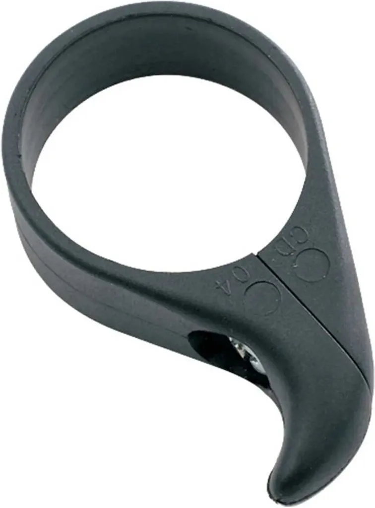 Accessoire anti-saut de chaîne Deda Dog Fang Argent 31.6 mm de route