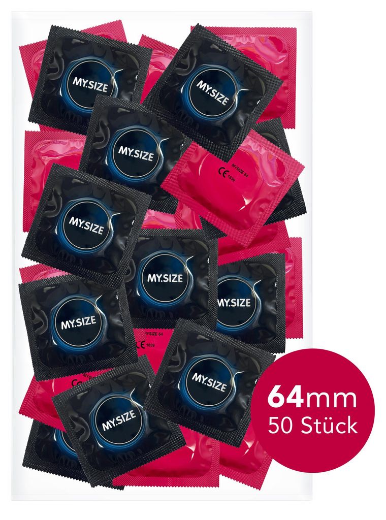 MY.SIZE 64mm Kondome, 50 Stück im Beutel, Präservativ, Produktbild 