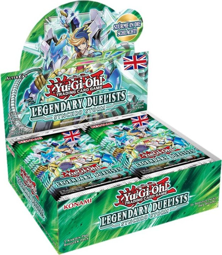 YGO - Legendary Duelist: Synchro Storm - 1 Display - Englisch - 1. Auflage