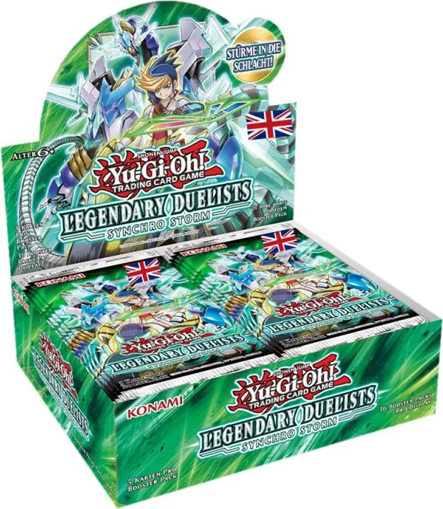 Display Yu-Gi-Oh! Synchro Storm 1st Edition Anglais Complet et Authentique